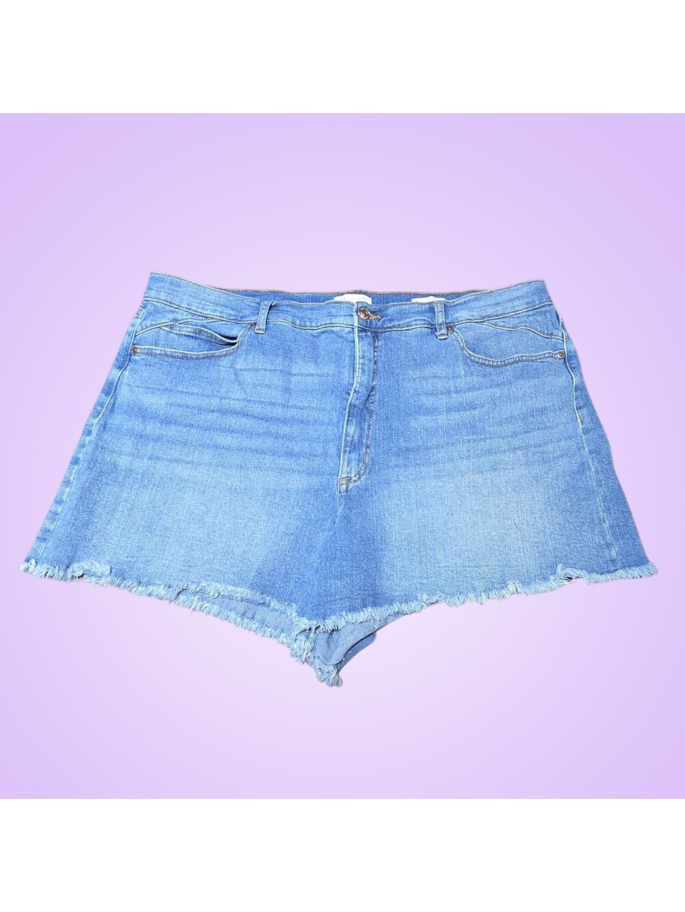 Sofia Jeans by Sofia Vergara Womens Size 20 Chi Shorty Denim Cutoff Shorts